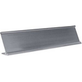 Silver Name Plate Holder Only (1 1/2"x8")
